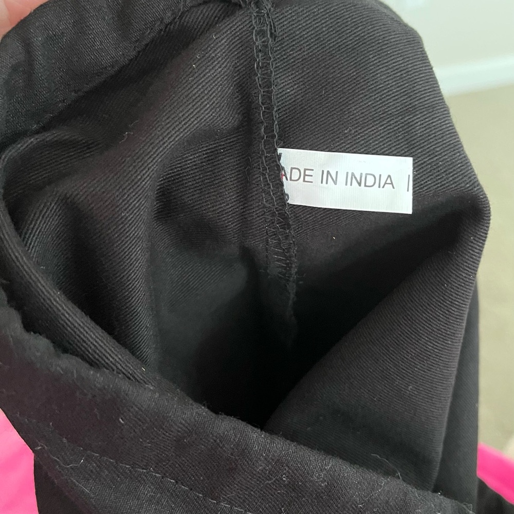 What Goes Around Comes Around Black Logo Drawstring Dust Bag - Picture 3 of 3